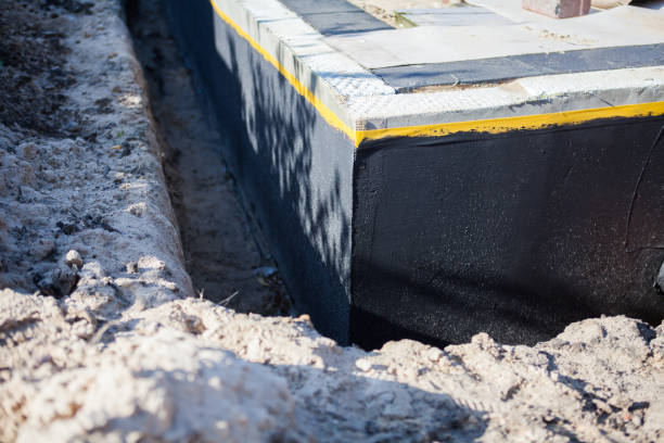 Professional Exterior Waterproofing technician working in Waterville, OH
